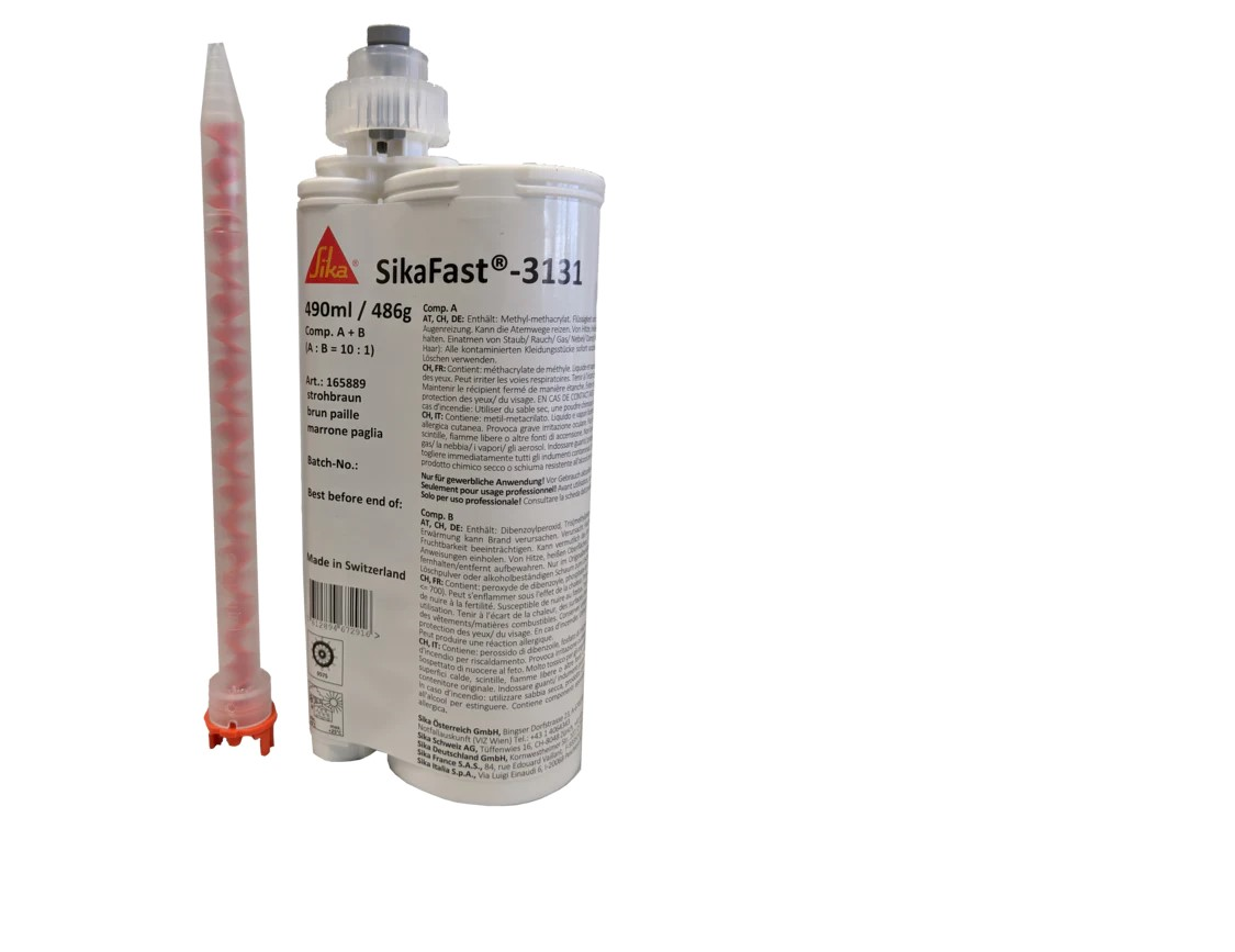 SikaFast-3131 (A+B) 490 ml Adesivo Base Metilmetacrilato Adesivo strutturale bicomponente SIKA MARINE